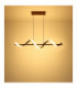 Spiro Pendant Ceiling Light Matt Coffee LED 3000K-6