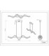 Spiro Pendant Ceiling Light Matt Coffee LED 3000K-7
