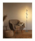 Spiro LED Integrated Floor Lamp Matt Coffee LED 3000K-2