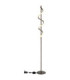 Spiro LED Integrated Floor Lamp Matt Coffee LED 3000K-5