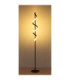 Spiro LED Integrated Floor Lamp Matt Coffee LED 3000K-6