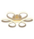 Orbita Semi Flush Ceiling Light Matt Sand LED 3000K-1