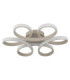 Orbita Semi Flush Ceiling Light Matt Sand LED 3000K-3