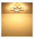 Orbita Semi Flush Ceiling Light Matt Sand LED 3000K-6