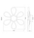 Orbita Semi Flush Ceiling Light Matt Sand LED 3000K-7