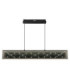 Mirrora Bar Pendant Ceiling Light Matt Black Glass Mirror LED 2700/6500K-4