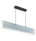Mirrora Bar Pendant Ceiling Light Matt Black Glass Mirror LED 2700/6500K-9