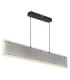 Mirrora Bar Pendant Ceiling Light Matt Black Glass Mirror LED 2700/6500K-13