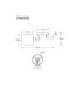 Zamora Reading Wall Light Matt Gunmetal Textile Grey Shade E27-10