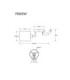 Zamora Reading Wall Light Matt Black Textile White Shade E27-10