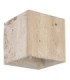 Rojas Up & Down Wall Lamp Travertine Stone LED 3000K-3