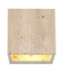 Rojas Up & Down Wall Lamp Travertine Stone LED 3000K-4
