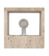 Rojas Up & Down Wall Lamp Travertine Stone LED 3000K-5