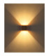 Rojas Up & Down Wall Lamp Travertine Stone LED 3000K-6
