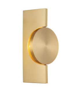 Jasper 20cm Wall Lamp Matt Brass LED 3000K-1