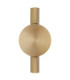 Jasper 20cm Wall Lamp Matt Brass LED 3000K-3