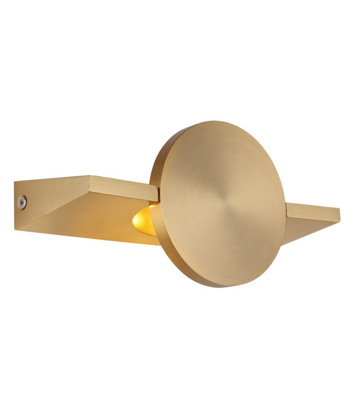 Jasper 20cm Wall Lamp Matt Brass LED 3000K-4