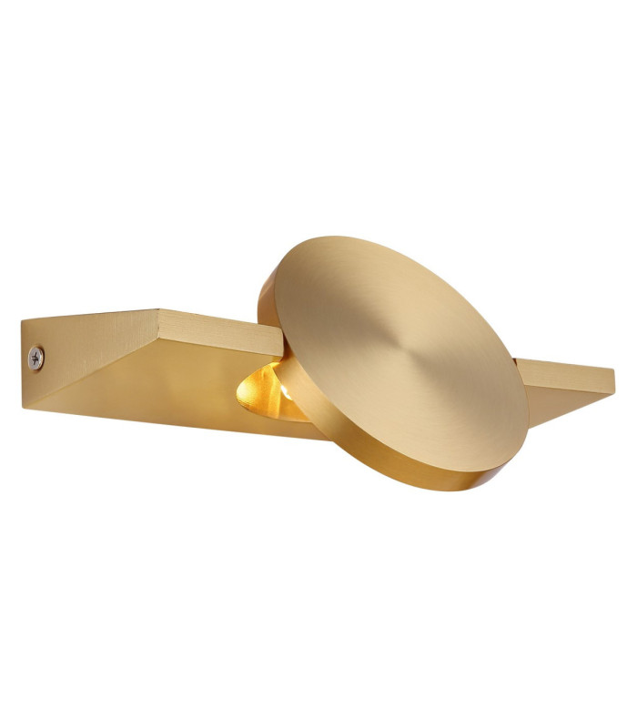 Jasper 20cm Wall Lamp Matt Brass LED 3000K-5