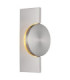 Jasper 20cm Wall Lamp Matt Nickel LED 3000K-1