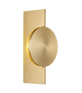 Jasper 30cm Wall Lamp Matt Brass LED 3000K-1
