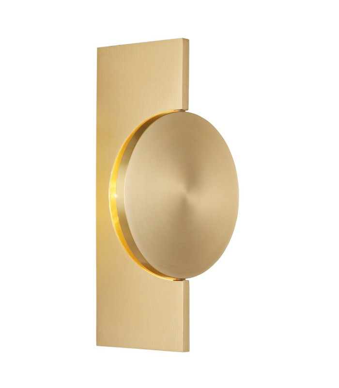 Jasper 30cm Wall Lamp Matt Brass LED 3000K-1