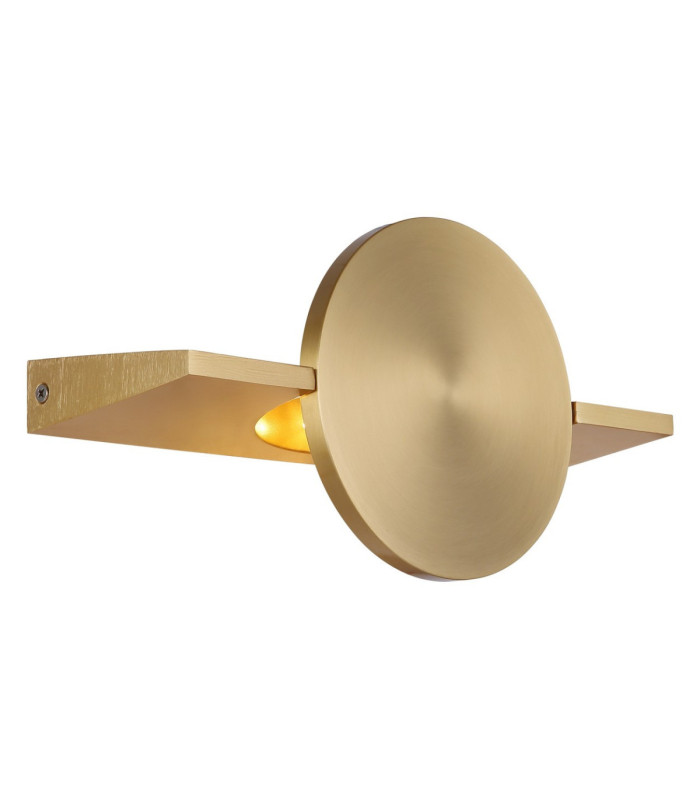 Jasper 30cm Wall Lamp Matt Brass LED 3000K-4