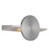 Jasper 30cm Wall Lamp Matt Nickel LED 3000K-4