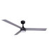 Cruiser Large 160cm LED Ceiling Fan Black Aluminium Blades-1