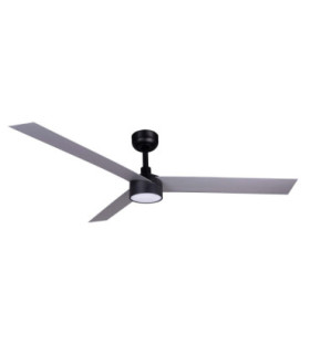 Cruiser Large 160cm LED Ceiling Fan Black Aluminium Blades-1
