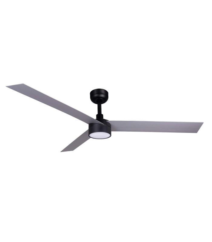 Cruiser Large 160cm LED Ceiling Fan Black Aluminium Blades-1