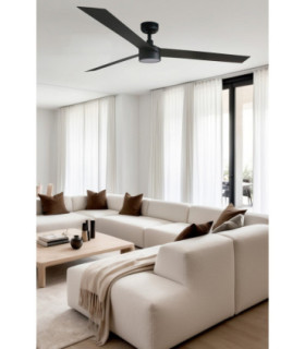 Cruiser Large 160cm LED Smart Ceiling Fan Black-2