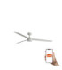 Cruiser Large 160cm LED Smart Ceiling Fan White-1