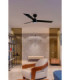 Cruiser Medium 132cm LED Ceiling Fan Black-2