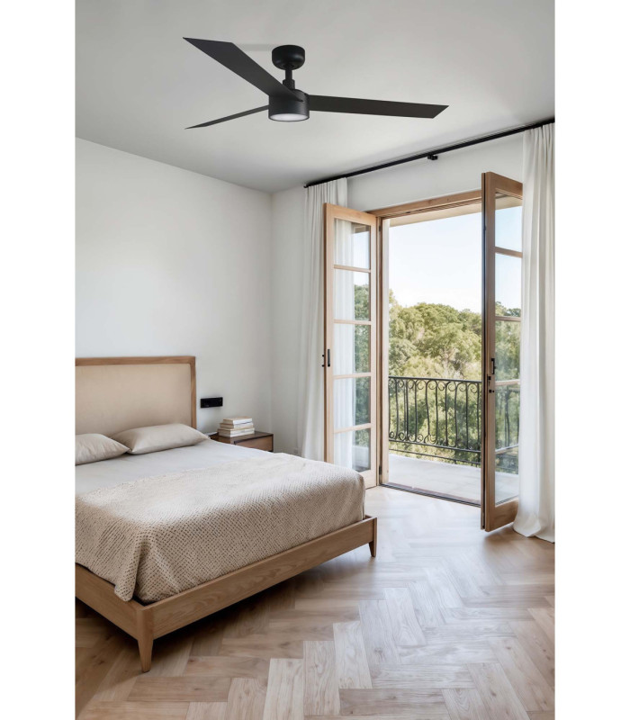 Cruiser Medium 132cm LED Ceiling Fan Black-3