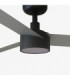 Cruiser Medium 132cm LED Ceiling Fan Black Aluminium Blades-3