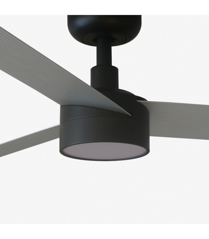 Cruiser Medium 132cm LED Ceiling Fan Black Aluminium Blades-3