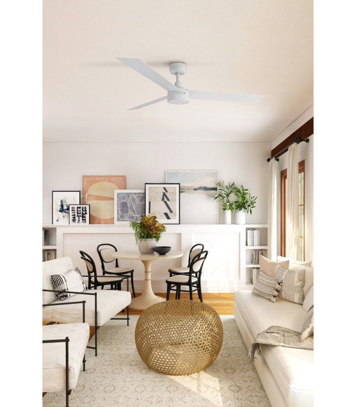 Cruiser Medium 132cm LED Ceiling Fan White-2