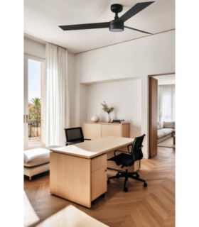 Cruiser Medium 132cm LED Smart Ceiling Fan Black-2