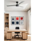 Cruiser Medium 132cm LED Smart Ceiling Fan Black Aluminium Blades-2