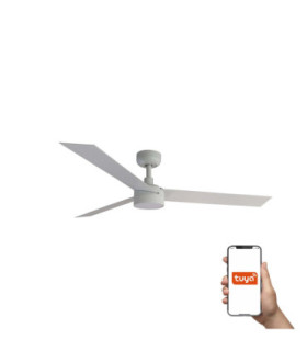Cruiser Medium 132cm LED Smart Ceiling Fan White-1