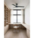 Cruiser Small 106cm LED Ceiling Fan Black-3