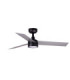 Cruiser Small 106cm LED Ceiling Fan Black Aluminium Blades-1