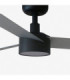 Cruiser Small 106cm LED Smart Ceiling Fan Black Aluminium Blades-3