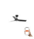 Hey Small 90cm LED Smart Ceiling Fan Black-1