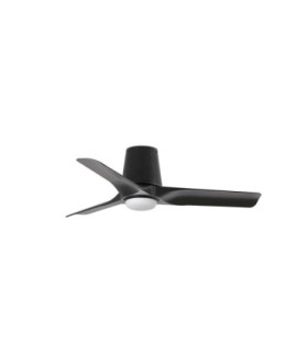 Hey Tub Small 90cm LED Ceiling Fan Black-1
