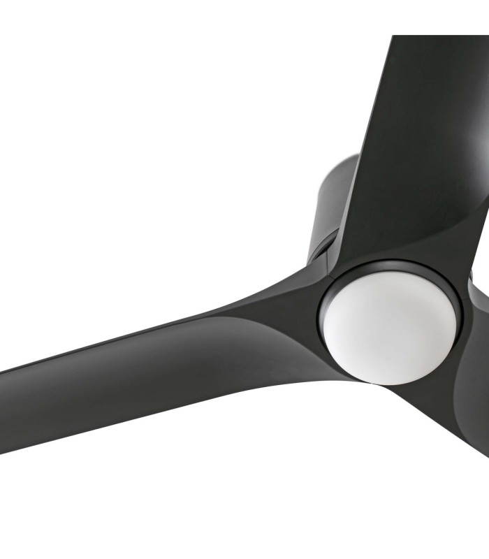 Hey Tub Small 90cm LED Ceiling Fan Black-3