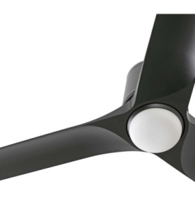 Hey Tub Small 90cm LED Smart Ceiling Fan Black-2