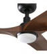 Heywood 132cm LED Ceiling Fan Black Walnut Blades-8