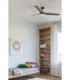 Heywood 132cm Smart LED Ceiling Fan Black Walnut Blades-2