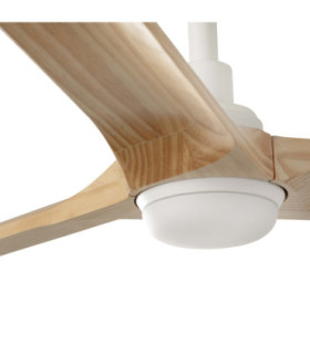 Heywood 90cm LED Ceiling Fan White Pine Blades-3